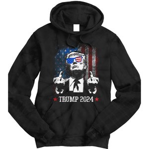 You Missed Shot Republican Pro Trump President 2024 Tie Dye Hoodie