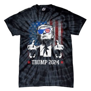 You Missed Shot Republican Pro Trump President 2024 Tie-Dye T-Shirt