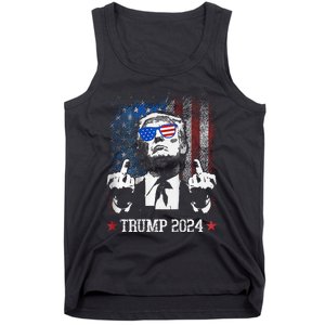 You Missed Shot Republican Pro Trump President 2024 Tank Top