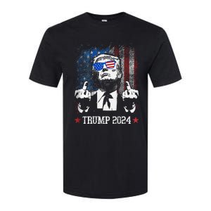 You Missed Shot Republican Pro Trump President 2024 Softstyle CVC T-Shirt