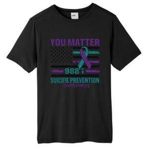 You Matter Suicide Prevention Awareness Cute Gift Tall Fusion ChromaSoft Performance T-Shirt