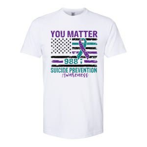 You Matter Suicide Prevention Awareness Cute Gift Softstyle CVC T-Shirt