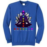 Yoga Meditation Seven Chakras Namaste Lotus Zen Spiritual Meaningful Gift Sweatshirt