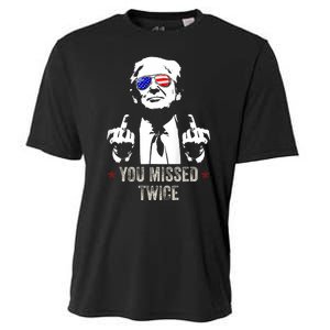 You Missed Twice President Donald Trump Cooling Performance Crew T-Shirt