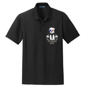 You Missed Twice President Donald Trump Dry Zone Grid Polo