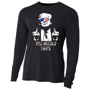 You Missed Twice President Donald Trump Cooling Performance Long Sleeve Crew