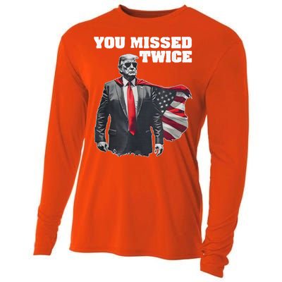 You Missed Twice Gifts Cooling Performance Long Sleeve Crew