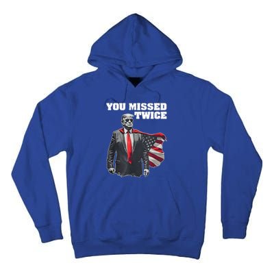 You Missed Twice Gifts Tall Hoodie