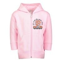 You Make The Whole Class Shimmer Teacher Retro Toddler Zip Fleece Hoodie