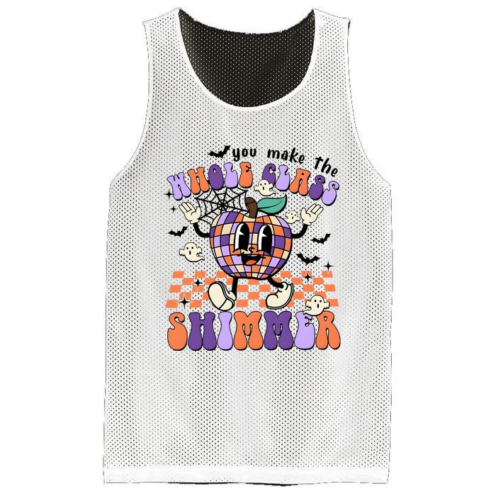 You Make The Whole Class Shimmer Halloween Mesh Reversible Basketball Jersey Tank