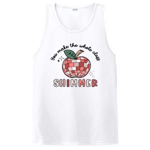 You Make The Whole Class Shimmer Disco Teacher Life Back To School PosiCharge Competitor Tank