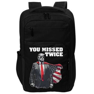 You Missed Twice Trum Impact Tech Backpack