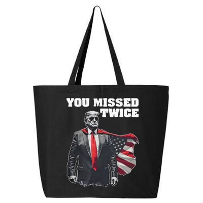 You Missed Twice Trum 25L Jumbo Tote