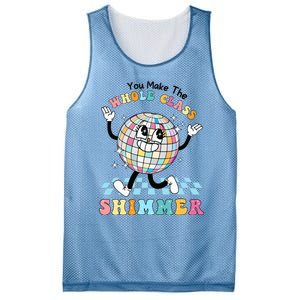 You Make The Whole Class Shimmer Retro Funny Back To School Mesh Reversible Basketball Jersey Tank