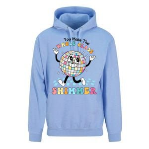 You Make The Whole Class Shimmer Retro Funny Back To School Unisex Surf Hoodie