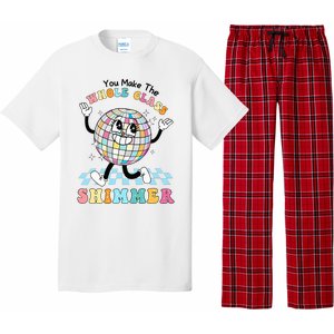 You Make The Whole Class Shimmer Retro Funny Back To School Pajama Set