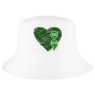 You Matter Tomorrow Needs You Mental Health Awareness Heart Cool Comfort Performance Bucket Hat