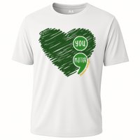 You Matter Tomorrow Needs You Mental Health Awareness Heart Cooling Performance Crew T-Shirt