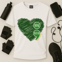 You Matter Tomorrow Needs You Mental Health Awareness Heart Cooling Performance Crew T-Shirt
