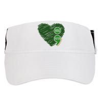 You Matter Tomorrow Needs You Mental Health Awareness Heart Adult Drive Performance Visor