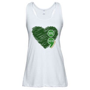 You Matter Tomorrow Needs You Mental Health Awareness Heart Ladies Essential Flowy Tank