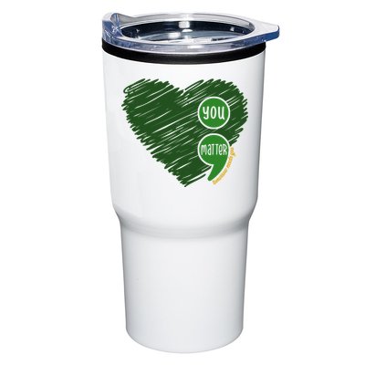 You Matter Tomorrow Needs You Mental Health Awareness Heart Tumbler