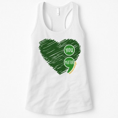 You Matter Tomorrow Needs You Mental Health Awareness Heart Womens Tank Top