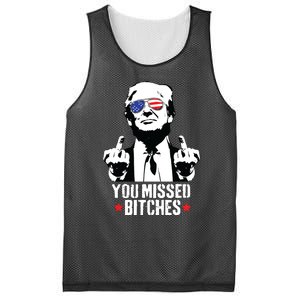 You Missed Trump 2024 You Missed Mesh Reversible Basketball Jersey Tank