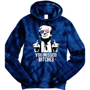 You Missed Trump 2024 You Missed Tie Dye Hoodie