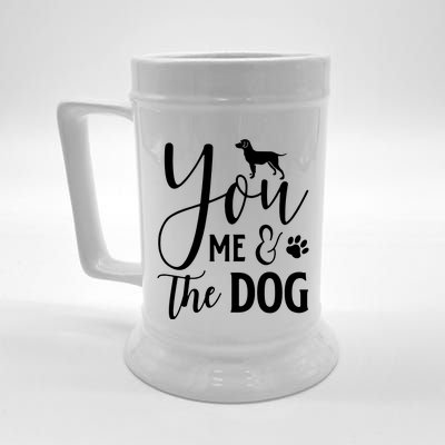 You Me & The Dog Beer Stein