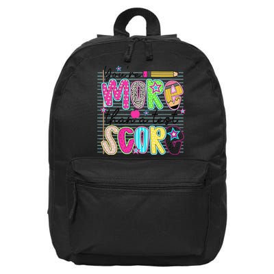 Youre More Than A Test Score Dont Stress Do Your Best 16 in Basic Backpack
