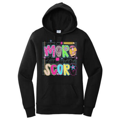 Youre More Than A Test Score Dont Stress Do Your Best Women's Pullover Hoodie