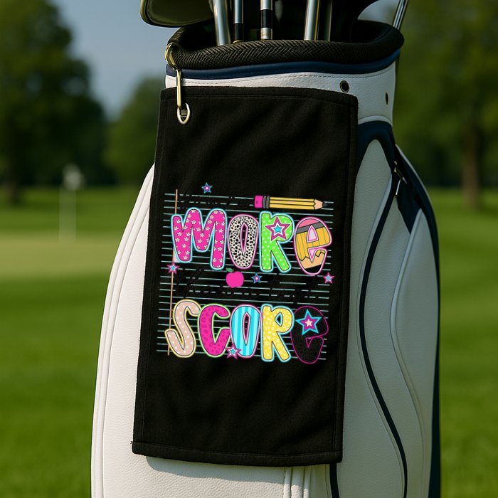Youre More Than A Test Score Dont Stress Do Your Best Golf Towel