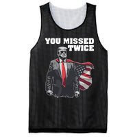 You Missed Twice Mesh Reversible Basketball Jersey Tank