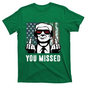 You Missed Trump Fingers Usa Maga 2024 T-Shirt