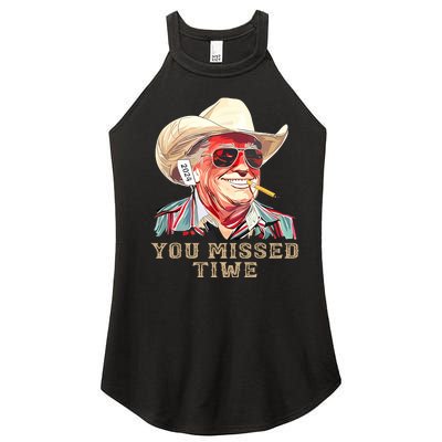 You Missed Twice Women’s Perfect Tri Rocker Tank