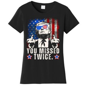 You Missed Twice Women's T-Shirt