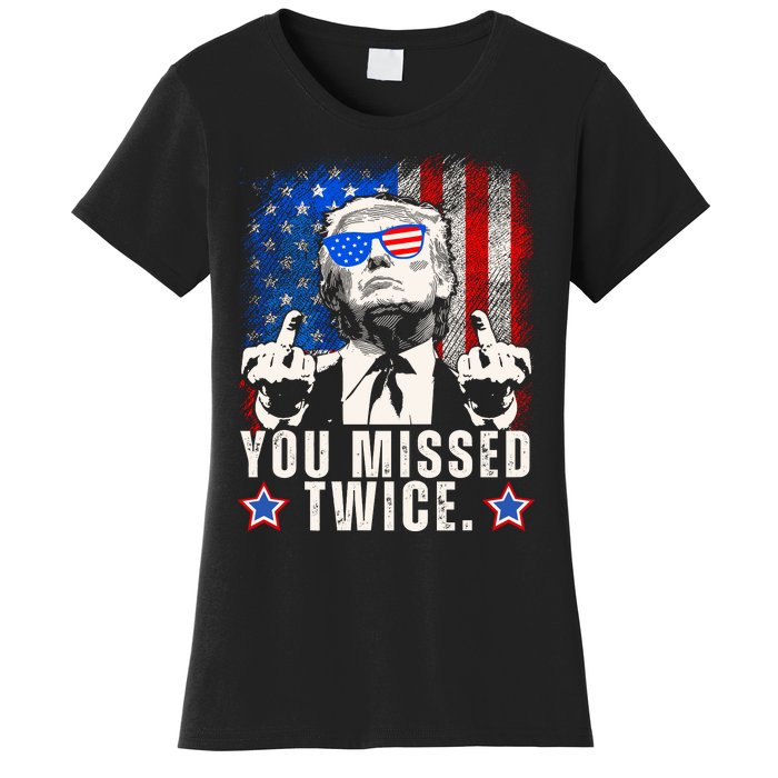 You Missed Twice Women's T-Shirt