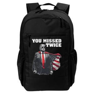 You Missed Twice Trum Gift Daily Commute Backpack