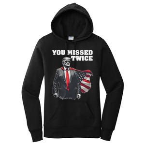 You Missed Twice Trum Gift Women's Pullover Hoodie