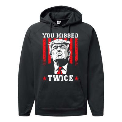 You Missed Twice Performance Fleece Hoodie