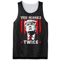 You Missed Twice Mesh Reversible Basketball Jersey Tank