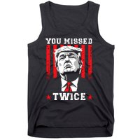 You Missed Twice Tank Top