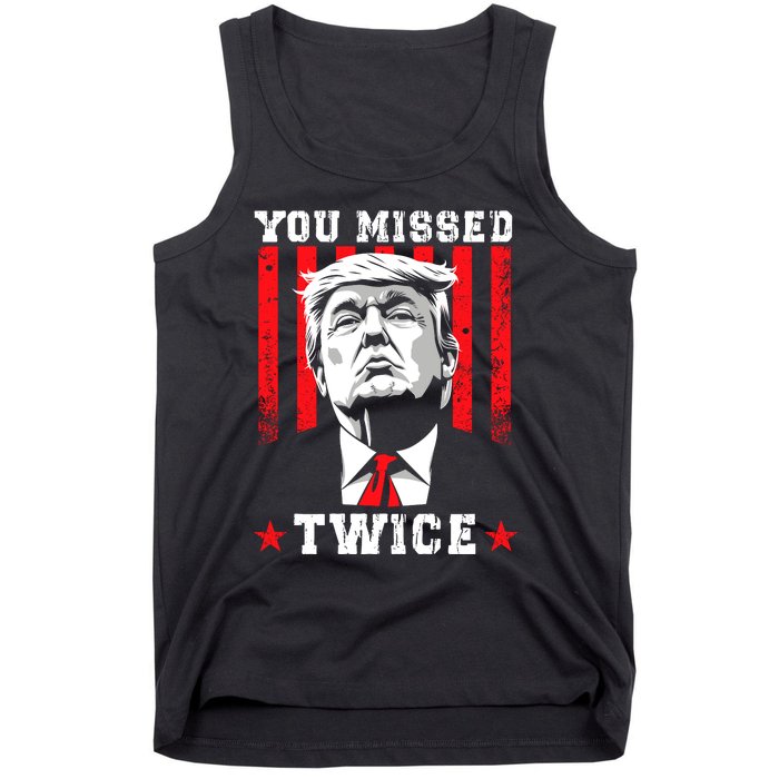 You Missed Twice Tank Top