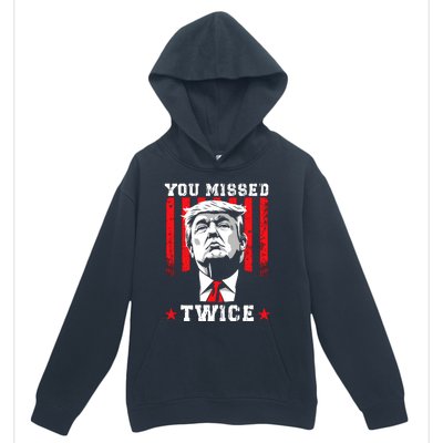 You Missed Twice Urban Pullover Hoodie