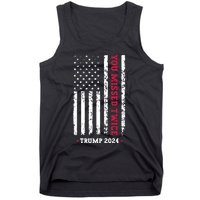 You Missed Twice You Missed Again Trump 2024 Tank Top