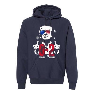 You Missed Trump Again 2024 02 Election2024 Premium Hoodie