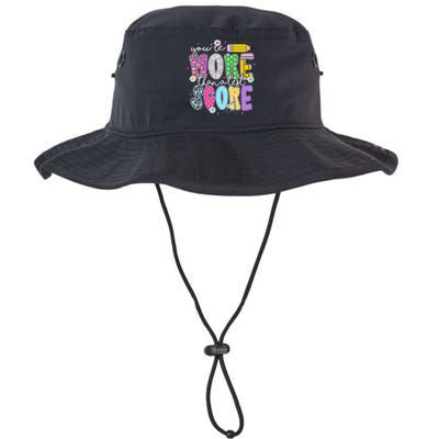 Youre More Than A Test Score Test Day Teacher Student Bucket Hat