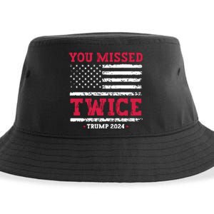 You Missed Twice Trump Assassination Attempt Sustainable Bucket Hat