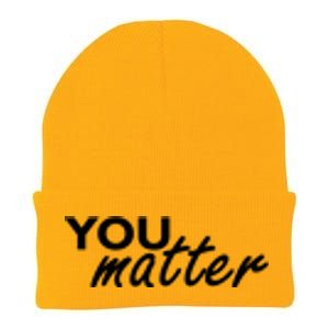 To The Person Behind Me You Are Amazing Beautiful Front & Back Knit Cap Winter Beanie